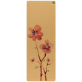 watercolor blossom cork mat